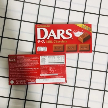 Socola Dars Morinaga 42g Ngon Đậm Đủ Vị Ngày Mới - Giá chỉ 35.000đ, Tiết Kiệm