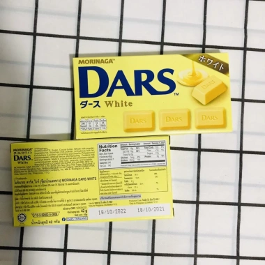 Socola Dars Morinaga 42g Ngon Đậm Đủ Vị Ngày Mới - Giá chỉ 35.000đ, Tiết Kiệm