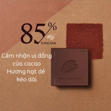 Socola Đen 100% Nguyên Chất 5 Cấp Độ Cacao Không Đường Ăn Kiêng 120g Chubbi 28.000₫ 4 Socola Đen 100% Nguyên Chất 5 Cấp Độ Cacao Không Đường Ăn Kiêng 120g Chubbi 28.000₫ 4