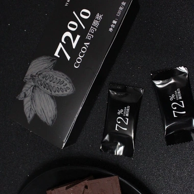 Socola Đen 100% Nguyên Chất Không Đường YIKANONG Kẹo Ca Cao Ăn Kiêng 120g 23.899 VND 3