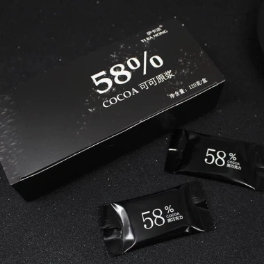 Socola Đen 100% Nguyên Chất Không Đường YIKANONG Kẹo Ca Cao Ăn Kiêng 120g 23.899 VND 4