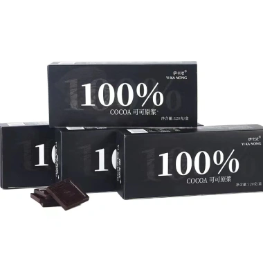 Socola Đen 100% Nguyên Chất Không Đường YIKANONG Kẹo Ca Cao Ăn Kiêng 120g 23.899 VND 10