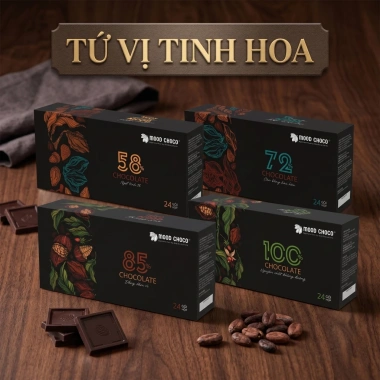 Socola Đen Nguyên Chất 24 Cái - Ít Đường, Đắng Đậm, Mood Choco 19.000₫ 9 Socola Đen Nguyên Chất 24 Cái - Ít Đường, Đắng Đậm, Mood Choco 19.000₫ 9