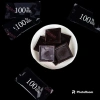 Socola Đen Nguyên Chất Không Đường hộp 24 Cái 120g Yikanong Ăn Kiêng Yum Yum 4