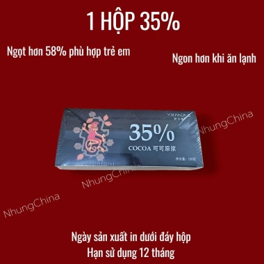 Socola Đen Nguyên Chất Không Đường Siu Ngon Hộp 24 Thanh Quà Tết 2.026 39.999đ 4