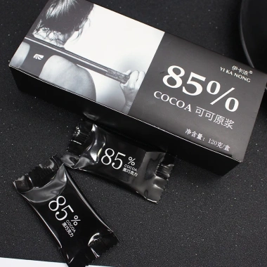 Socola Đen Nguyên Chất Không Đường YIKANONG 120g – Ăn Kiêng, Giá Chỉ 60.000₫