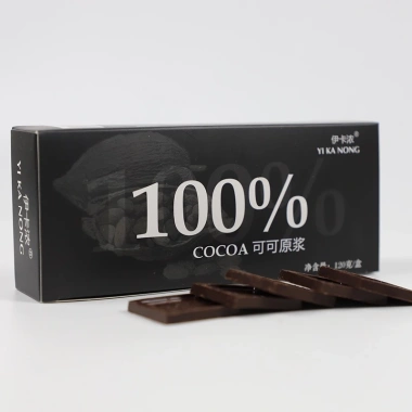 Socola Đen Nguyên Chất Không Đường YIKANONG 120g – Ăn Kiêng, Giá Chỉ 60.000₫