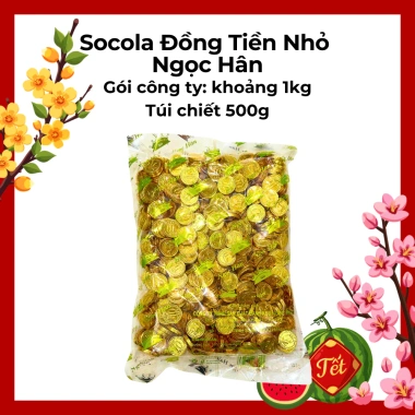 Socola Đồng Tiền Ngọc Hân Đa Dạng Đại Trung Nhỏ và Thẻ Dài 1kg Giá chỉ 65.000 giảm mạnh