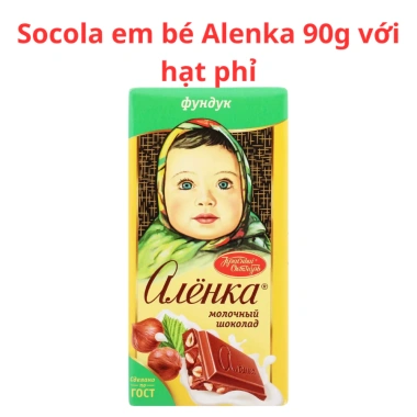 Socola Em Bé Nga Alenka 75g Vị Truyền Thống Hình Cô Gái Quàng Khăn - 68.000 VND 6