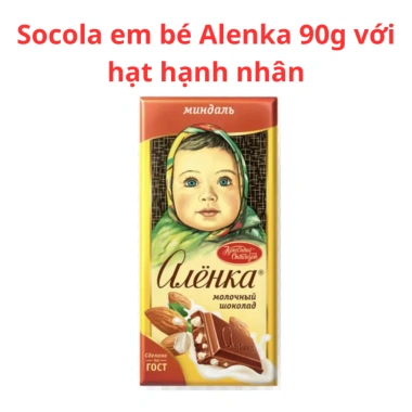 Socola Em Bé Nga Alenka 75g Vị Truyền Thống Hình Cô Gái Quàng Khăn - 68.000 VND 7