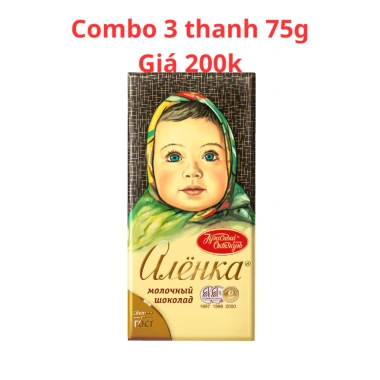 Socola Em Bé Nga Alenka 75g Vị Truyền Thống Hình Cô Gái Quàng Khăn - 68.000 VND 8
