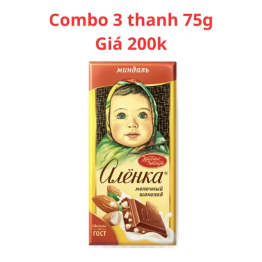 Socola Em Bé Nga Alenka 75g Vị Truyền Thống Hình Cô Gái Quàng Khăn - 68.000 VND 10