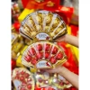 Socola Faris Hộp Quạt Vàng Đỏ 10 Viên Quà Tết và Valentine Cao Cấp, Giá 67.000₫