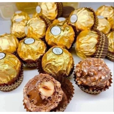 Socola Ferrero Rocher 200g 16 viên - Hàng Đức, Giá ưu đãi 225.000, Sô cô la hảo hạng ngậy