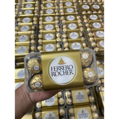 Socola Ferrero Rocher 200g 16 viên - Hàng Đức, Giá ưu đãi 225.000, Sô cô la hảo hạng ngậy 9 Socola Ferrero Rocher 200g 16 viên - Hàng Đức, Giá ưu đãi 225.000, Sô cô la hảo hạng ngậy 9