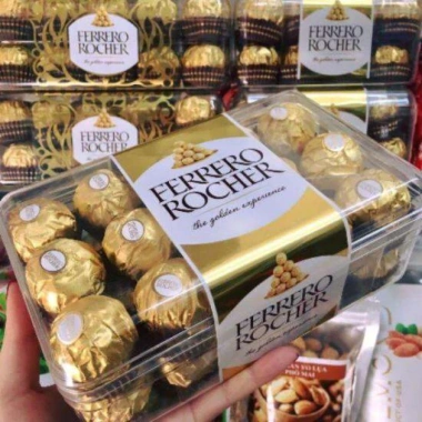 Socola Ferrero Rocher Đức 16-30-48 viên 200-375-600g, 3 màu 15 viên - Giá giảm 181.111 VND