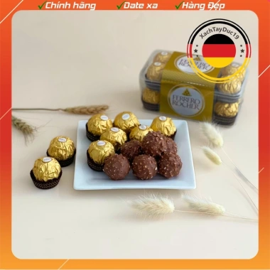 Socola Ferrero Rocher Đức 16 viên 200g - Giá chỉ 209.000đ, giảm từ 254.980đ