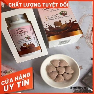 Socola Giảm Cân XSlim 30 viên - Thải mỡ, giảm thèm ăn, hỗ trợ giảm cân nhanh, giá ưu đãi 450.000đ