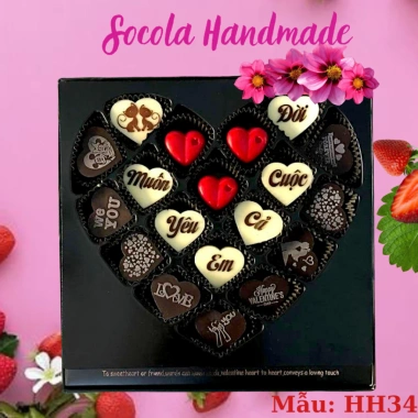 Socola Handmade Ngon Cao Cấp – Quà Tặng Valentine 10 Mẫu Hot Nhất 2.026 Giá Ưu Đãi 179k 3