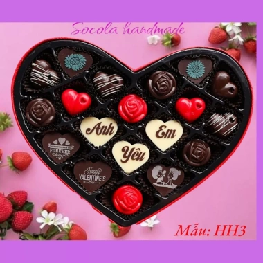 Socola Handmade Ngon Cao Cấp – Quà Tặng Valentine 10 Mẫu Hot Nhất 2.026 Giá Ưu Đãi 179k 9