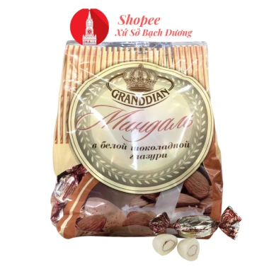 Socola hạnh nhân Nga Grand Dian 450g - Giá chỉ 210.000 VND, vị thơm ngon