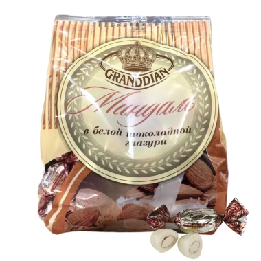 Socola hạnh nhân Nga Grand Dian 450g - Giá chỉ 210.000 VND, vị thơm ngon 2