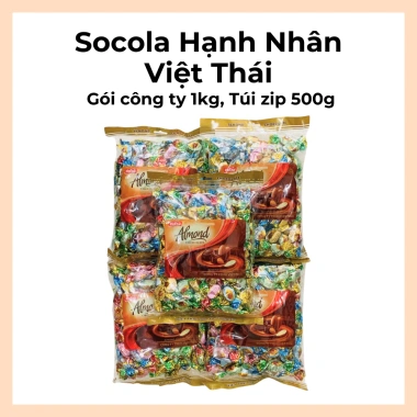 Socola Hạnh Nhân Việt Thái Loại 1 Nguyên Chất, Đậm Đà - Giá 109.000 VNĐ