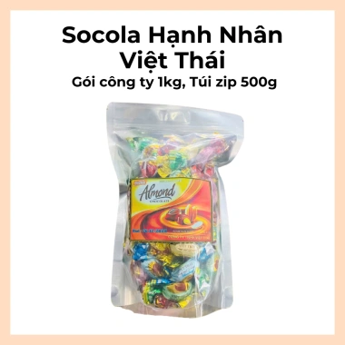 Socola Hạnh Nhân Việt Thái Loại 1 Nguyên Chất, Đậm Đà - Giá 109.000 VNĐ