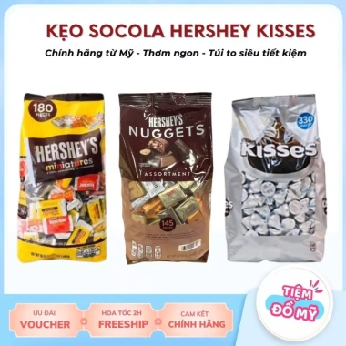 Socola Hershey's Kisses Túi To Nhập Mỹ Chính Hãng Giảm 17% Tiết kiệm 147.990₫