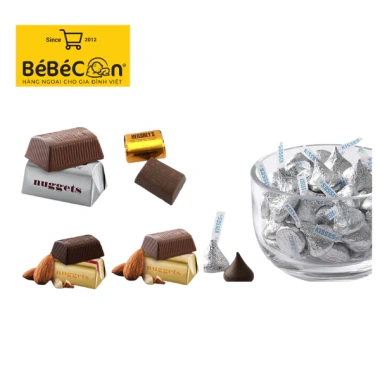 Socola Hershey's Nuggets+ Kisses Mỹ - Giá ưu đãi 85.000 VND, hương vị thơm ngon, siêu ngon cho mọi dịp 4