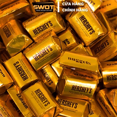Socola Hershey's Nuggets Mỹ 1.47kg 145 viên vị thơm ngon, vừa đắng vừa ngọt - Giá 356.000 VND