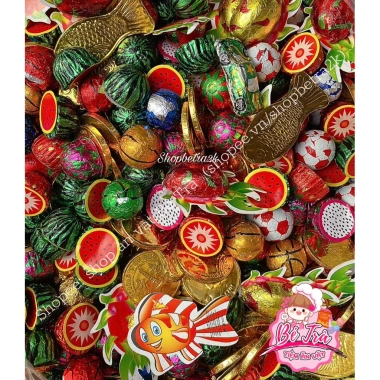 Socola hình cute 1kg, hương vị ngọt ngào, giảm giá 42.900 VND, quà tặng lý tưởng 3