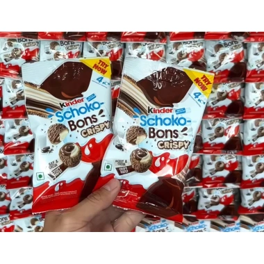 Socola Kinder Schoko-Bons Crispy Nhân Sữa Ca Cao - Viên Giòn Tan 4 Viên 42.120₫ 3