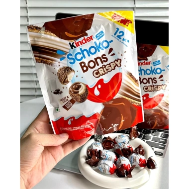 Socola Kinder Schoko-Bons Crispy Nhân Sữa Ca Cao - Viên Giòn Tan 4 Viên 42.120₫ 4