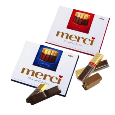 Socola Merci Finest Selection 250g - Hộp Sôcôla Thượng Hạng, Giá Ưu Đãi 209.860₫