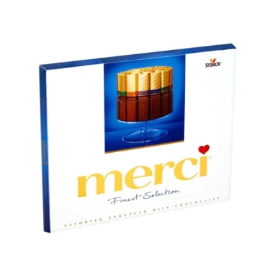 Socola Merci Finest Selection 250g - Hộp Sôcôla Thượng Hạng, Giá Ưu Đãi 209.860₫