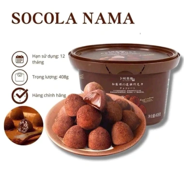 Socola NAMA Hộp 80 Viên 408g Nội Địa Trung - Giá Gốc 108.580, Giảm còn 89.000, Hương Vị Ngon, Thích Hợp Quà Tặng