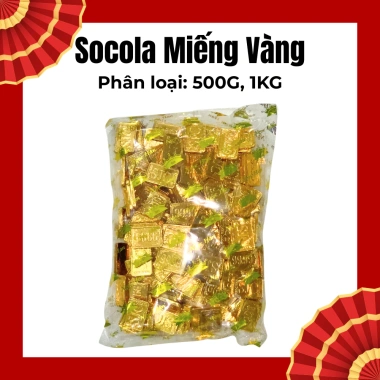 Socola Ngọc Hân Đa Dạng 1kg: Vàng Nén, Đồng Tiền, Vàng Lá, Dưa Hấu, Cá Vàng, Bánh - Giá Ưu Đãi 67.000₫ 6