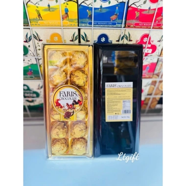 Socola Paris 150gr Hình Chữ Nhật Dài Hộp Nhựa - Sỉ IB Sẵn Giá Ưu Đãi 79,000₫