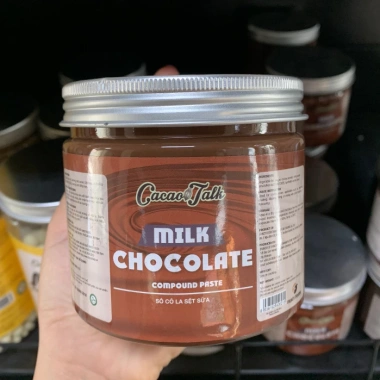 Socola Sệt Cacao Talk 500g - Hương Vị Đậm Đà, Giảm Giá, Giá Chỉ 88.500 VND 2