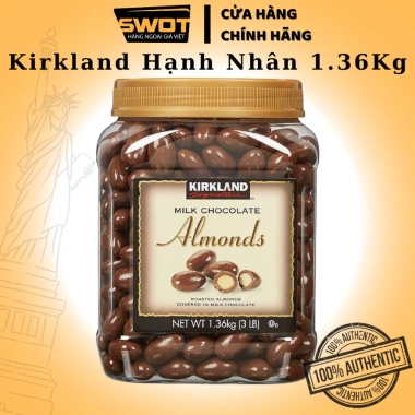 Socola sữa hạnh nhân Kirkland Mỹ - Milk Chocolate Almonds, nhân hạt giòn béo, chỉ 289.000đ 8 Socola sữa hạnh nhân Kirkland Mỹ - Milk Chocolate Almonds, nhân hạt giòn béo, chỉ 289.000đ 8