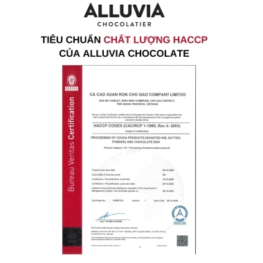 Socola sữa nguyên chất Alluvia 40% cacao ngọt ngào, giảm giá 42.000đ 7