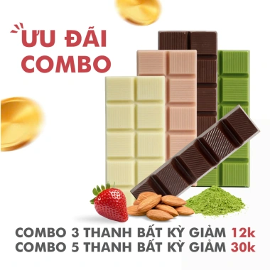 Socola Thanh Belcholat 45g Đa Vị - Ăn Vặt Healthy, Tiện Lợi, Giảm Giá Sốc 67.300 VND 2