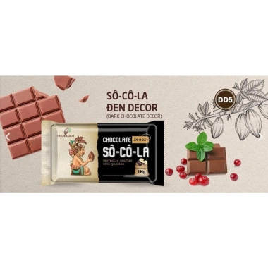 Socola Thanh Compound 1kg - Hương vị thơm ngon, chỉ 53.000₫ (giá gốc 65.190₫)