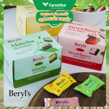 Socola Tiramisu Almond Chocolate Beryls – Hương vị thơm ngon, bột phô mai kem Ý, giá chỉ 71.000₫ 8