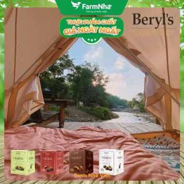 Socola Tiramisu Almond Green Tea Beryls 100g Thơm ngon, bột phô mai Ý, chỉ 71.000đ 3
