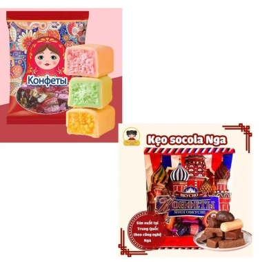 Socola trái cây dâu cam chanh dưa gang nhập khẩu - mềm thơm, giá chỉ 89.000đ
