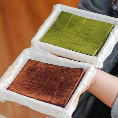 Socola Tươi Nama Nguyên Chất Chocolate Mix Matcha Milk 20 viên - Chocoline Giao Hỏa Tốc