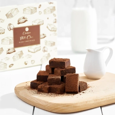 Socola Tươi Nama Nguyên Chất Chocolate Mix Matcha Milk 20 viên - Chocoline Giao Hỏa Tốc