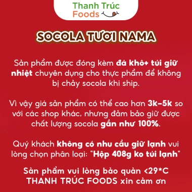 Socola tươi Nama Nhật Bản - Nấm hảo hạng Thanh Trúc, giảm còn 42.000₫ 2